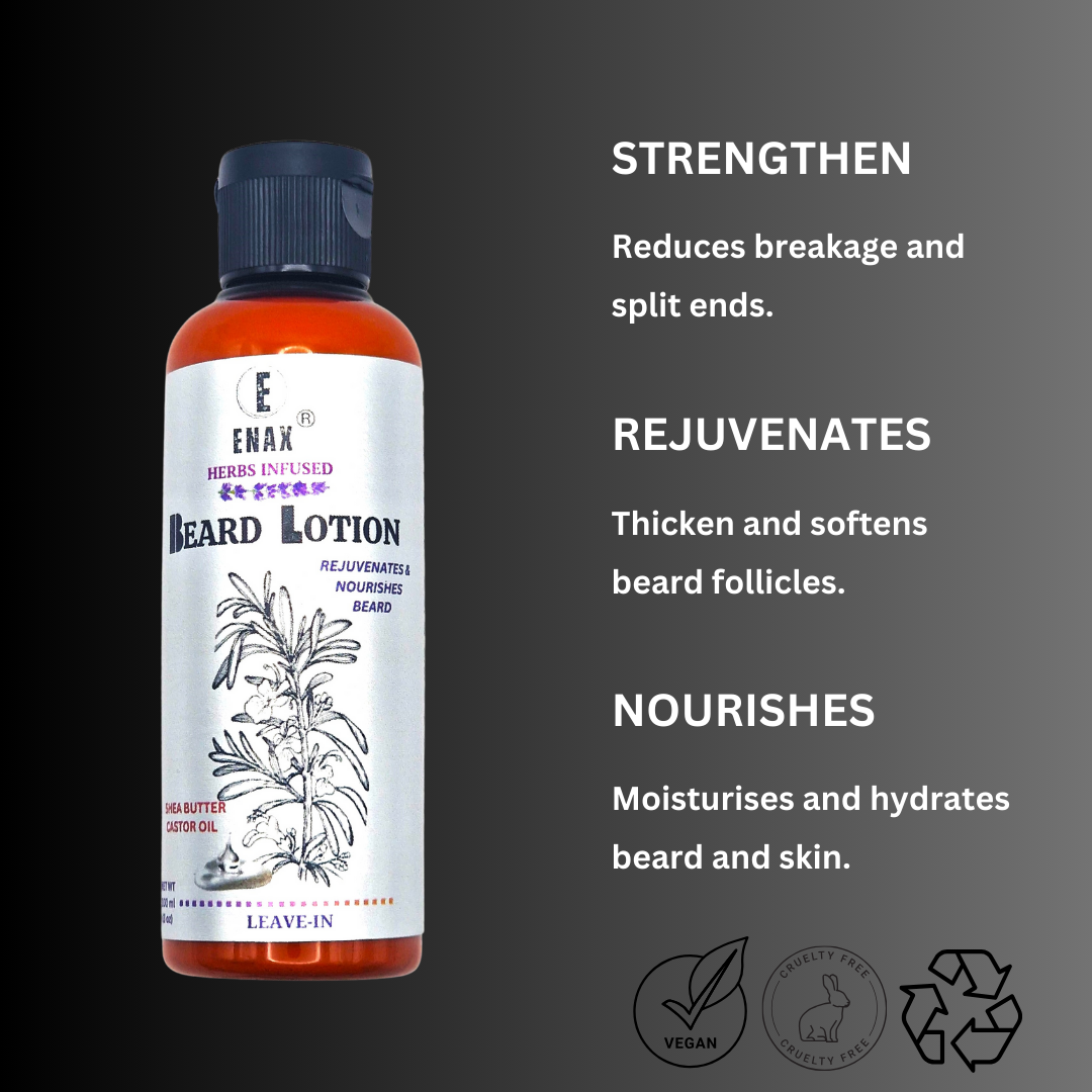 Beard Care Pack1: ENAX Beard Lotion & Beard Oil - ENAX
