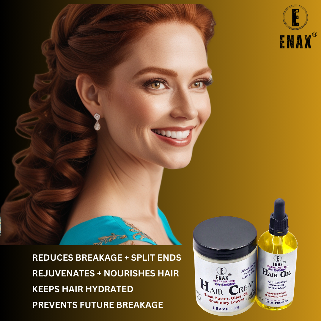 Hair Oil: ENAX Herbs Infused Hair Oil - ENAX