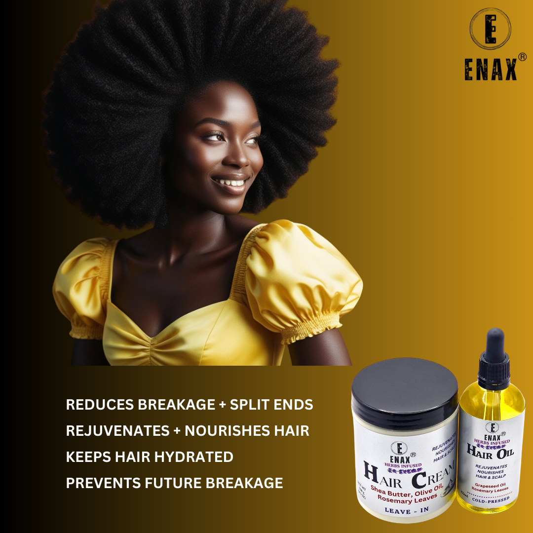 Hair Oil: ENAX Herbs Infused Hair Oil - ENAX