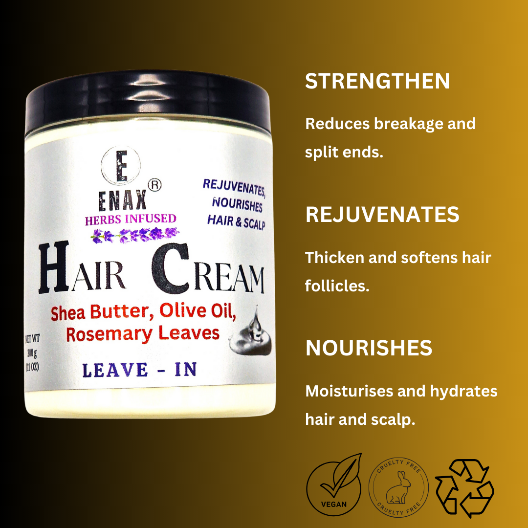 Family Pack1: ENAX Hair Cream, Hair Oil, Beard Lotion & Beard Oil - ENAX